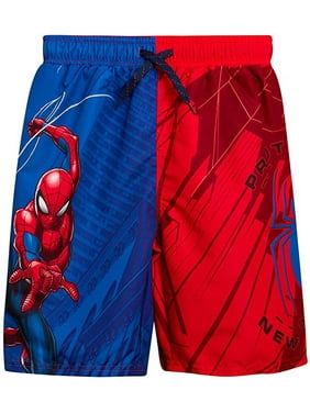 THE AMAZING SPIDER-MAN MOVIE BOYS SWIM TRUNKS BOARD SHORTS VARIOUS SIZES NWT!